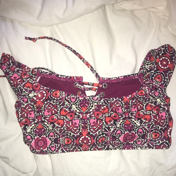 billabong red and pink boho print bikini - Picture 2 of 3